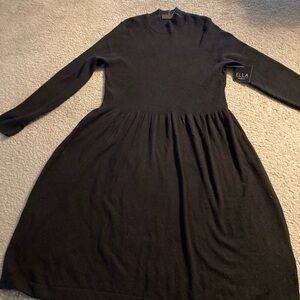 Black sweater dress XXL